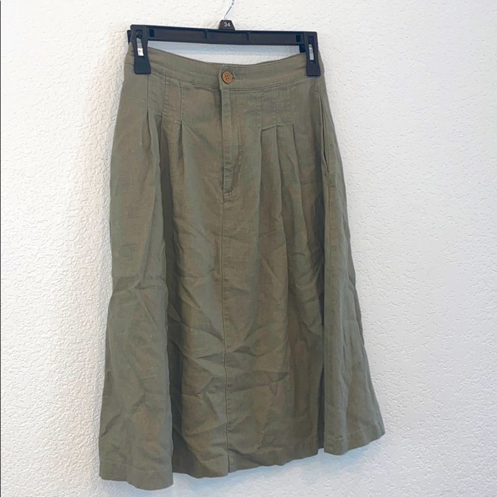A-line skirt